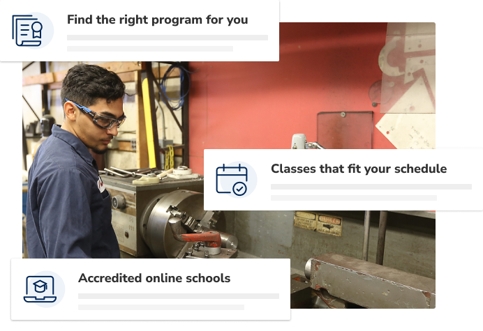 Find the right program for you, classes that fit your schedule and accredited online schools