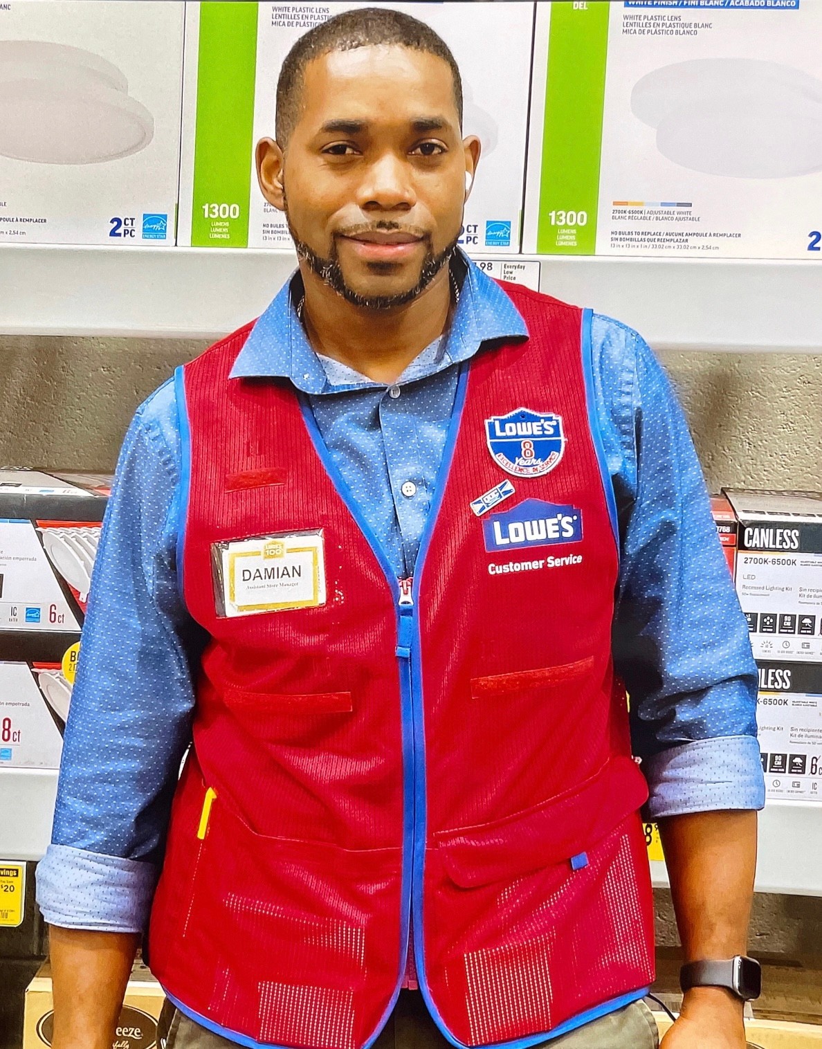 Damian, Lowe's Tuition Assistance student